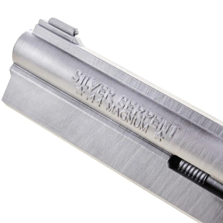 Silver Serpent Barrys 44 Magnum Replica Prop From Resident Evil By Blasters4Masters 6