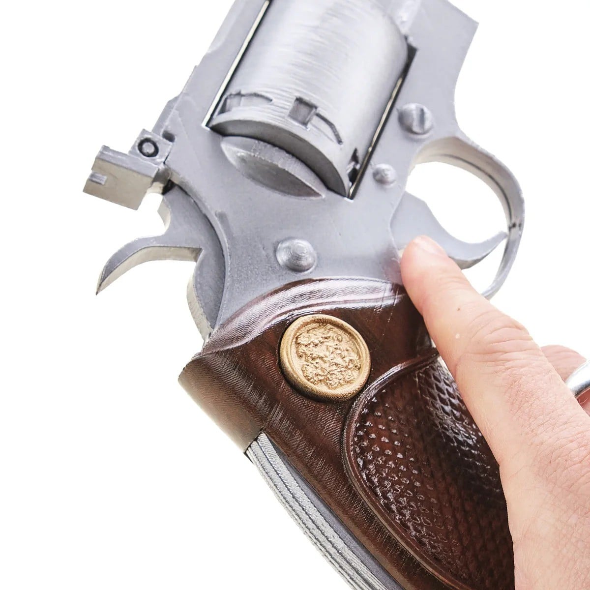 Silver Serpent Barrys 44 Magnum Replica Prop From Resident Evil By Blasters4Masters 4
