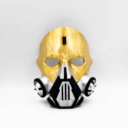 Caustic Blackheart Mask apex legends prop replica cosplay 1