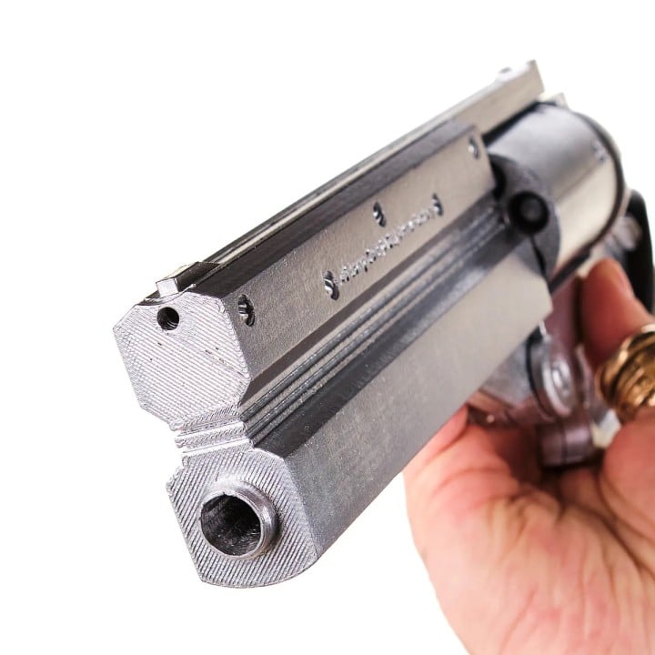 AGL Arms 45 Long Colt Vash The Stamede Revolver Replica Prop From Trigun By Blasters4Masters 7