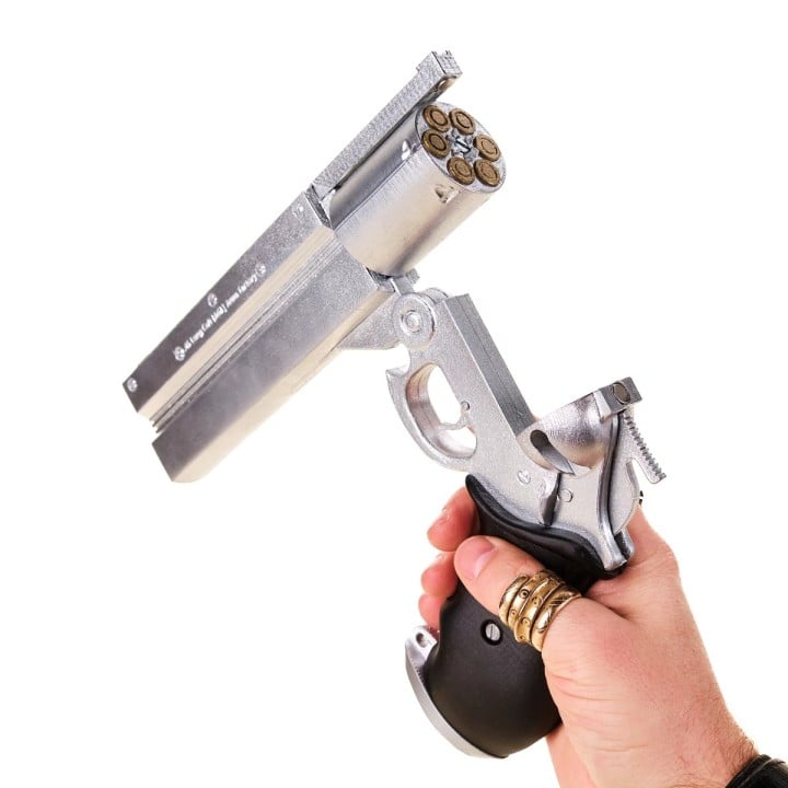 AGL Arms 45 Long Colt Vash The Stamede Revolver Replica Prop From Trigun By Blasters4Masters 8