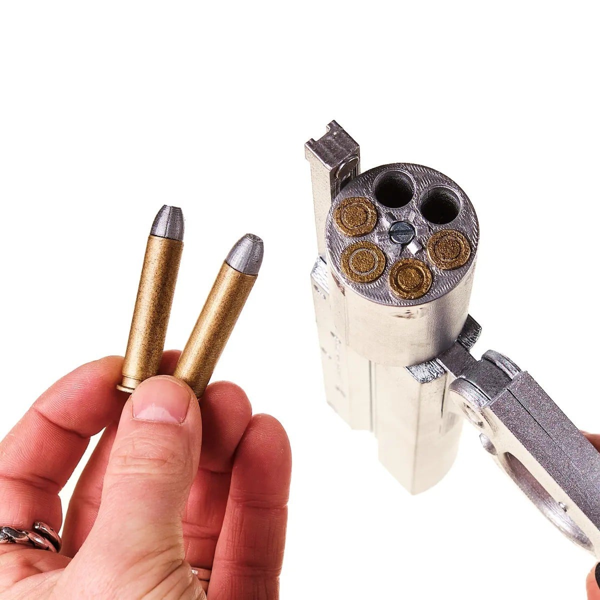 AGL Arms 45 Long Colt Vash The Stamede Revolver Replica Prop From Trigun By Blasters4Masters 10