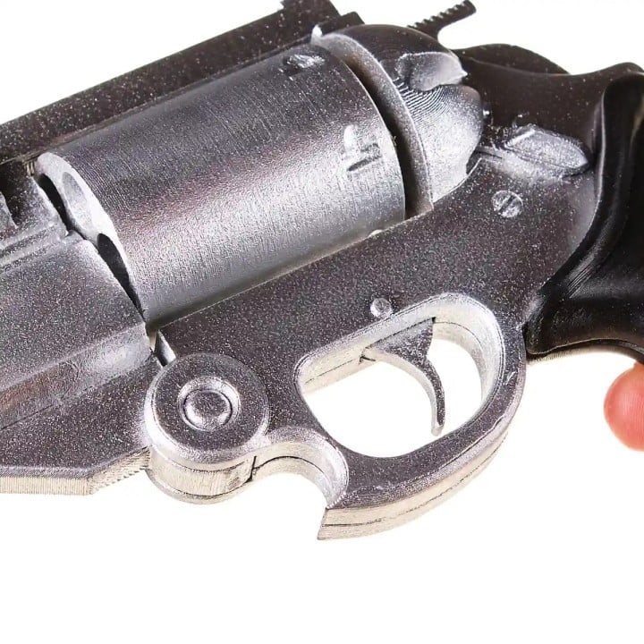 AGL Arms 45 Long Colt Vash The Stamede Revolver Replica Prop From Trigun By Blasters4Masters 3