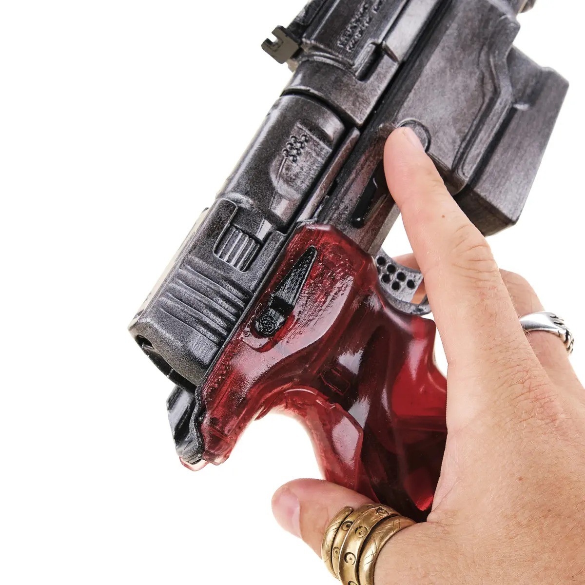 Malorian Arms 3516 - Johnny Silverhand`s pistol replica prop from Cyberpunk 2077 by Blasters4Masters
