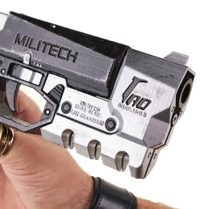 Militech M 10AF Lexington Prop Replica From Cyberpunk 2077 By Blasters4Masters 9