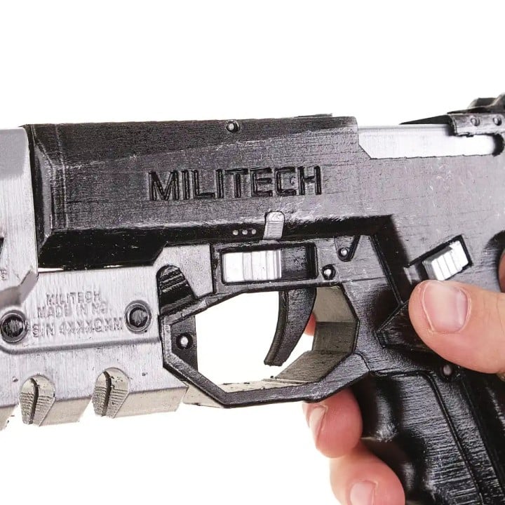 Militech M 10AF Lexington Prop Replica From Cyberpunk 2077 By Blasters4Masters 7