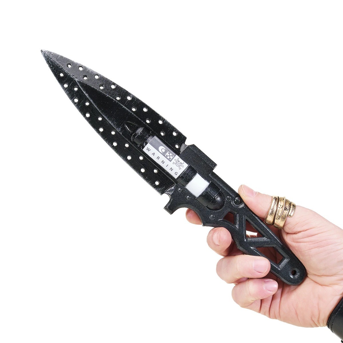 Blue Fang Knife Replica Prop From Cyberpunk 2077 By Blasters4Masters 2
