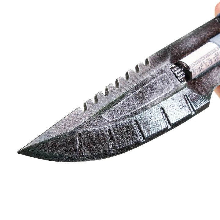 Punknife Knife Replica Prop From Cyberpunk 2077 By Blasters4Masters 4