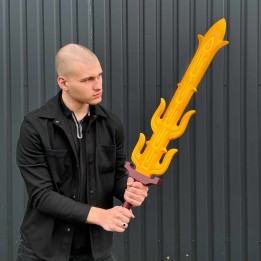 Great Flameblade prop replica The Legend of Zelda