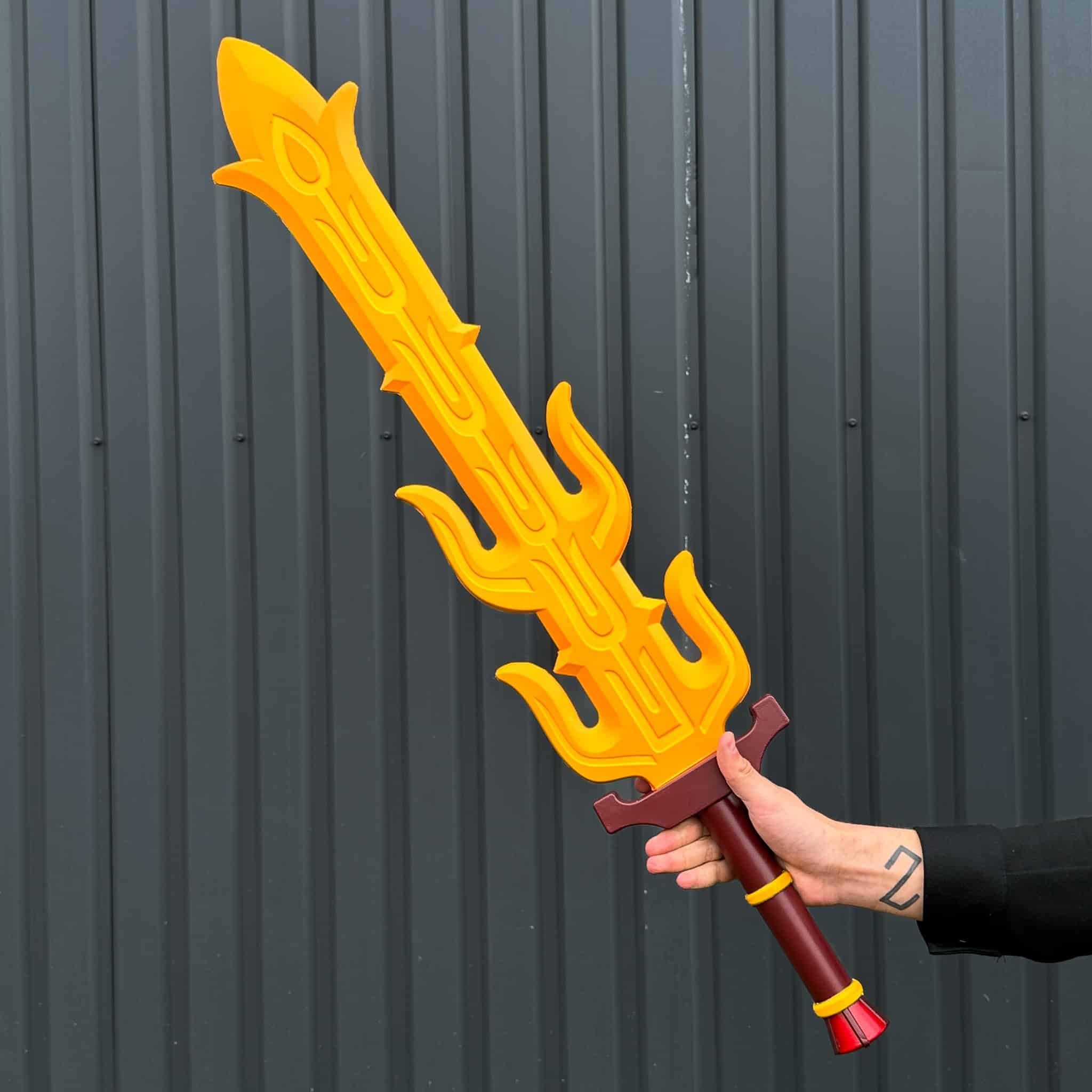 Great Flameblade prop replica The Legend of Zelda