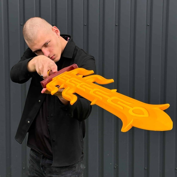 Great Flameblade prop replica The Legend of Zelda