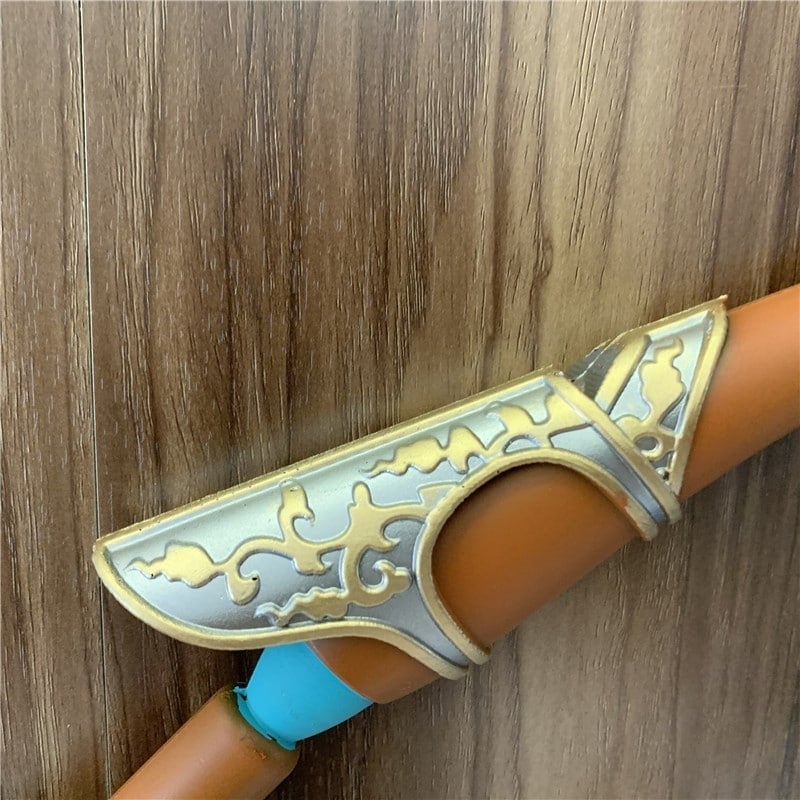 Beautiful Bow and optional Shield replicas inspired by The Legend of Zelda, handcrafted from safe PU rubber, perfect for cosplay