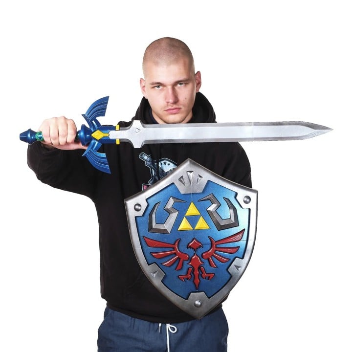 Master Sword And Shield Replica Prop From The Legend Of Zelda By Blasters4Masters 2