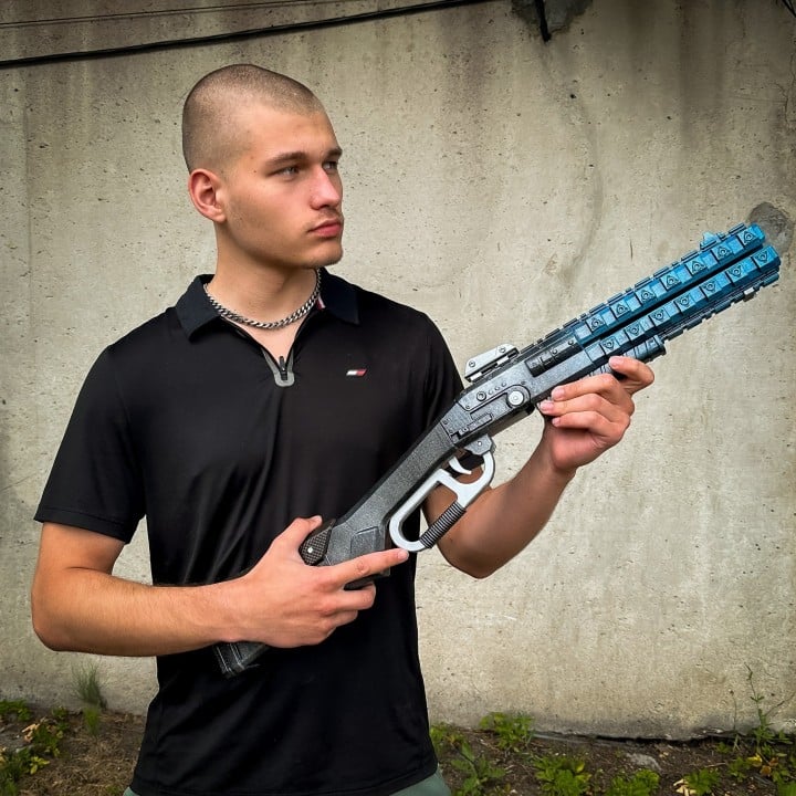 Peacekeeper Shotgun prop replica Apex Legends
