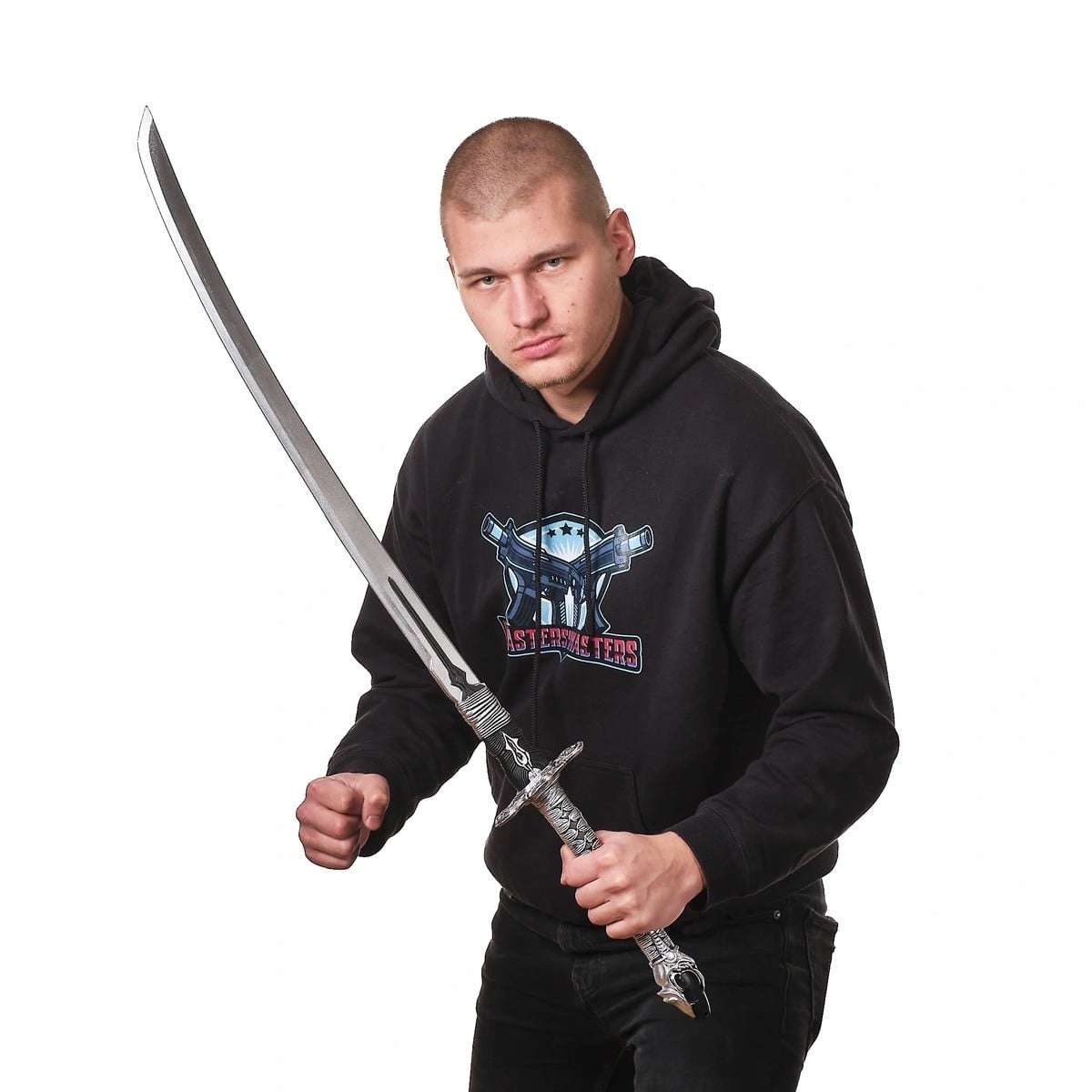 Automata 2Bs Virtuous Contract Katana Silver Replica Prop From NieR By Blasters4Masters