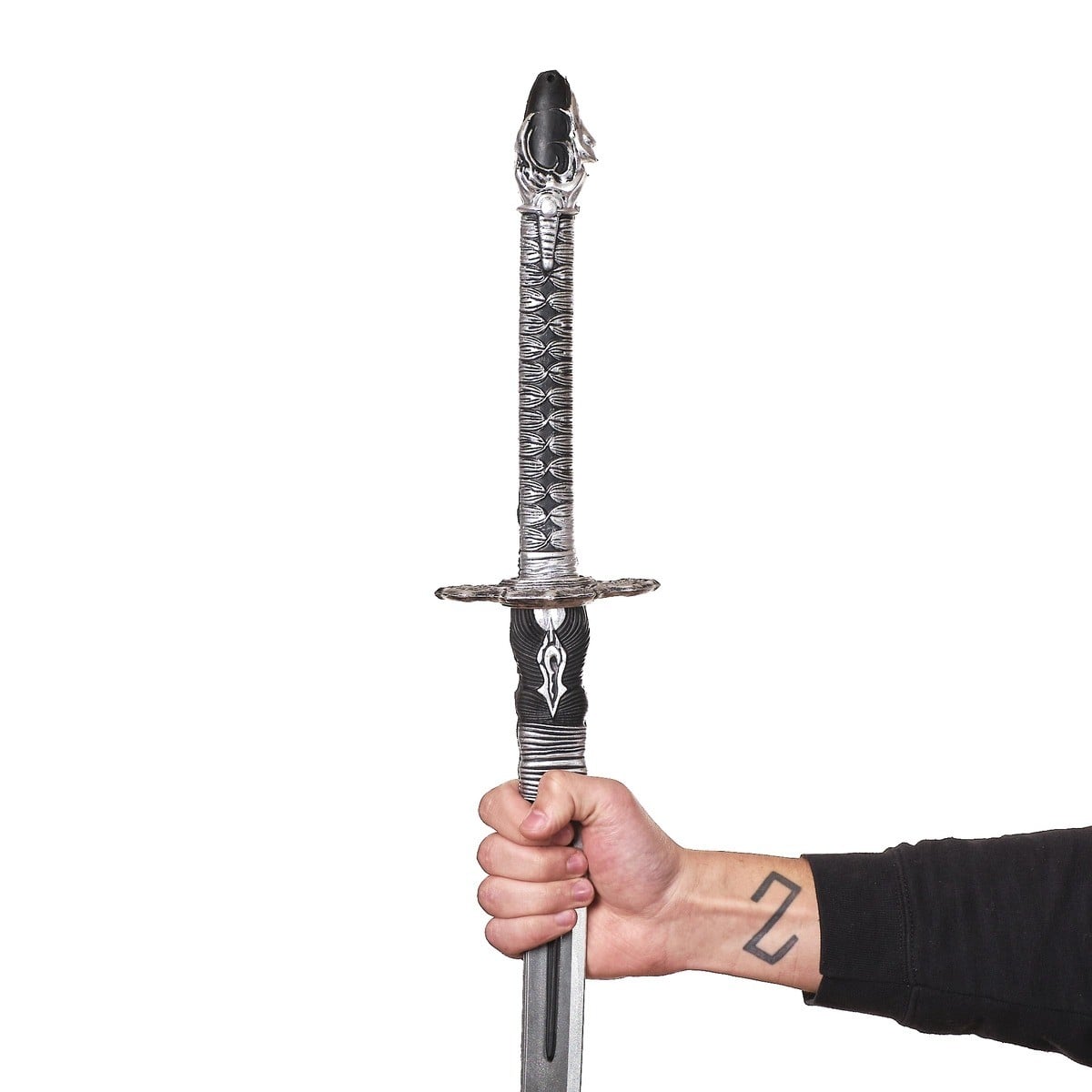 Automata 2Bs Virtuous Contract Katana Silver Replica Prop From NieR By Blasters4Masters 5
