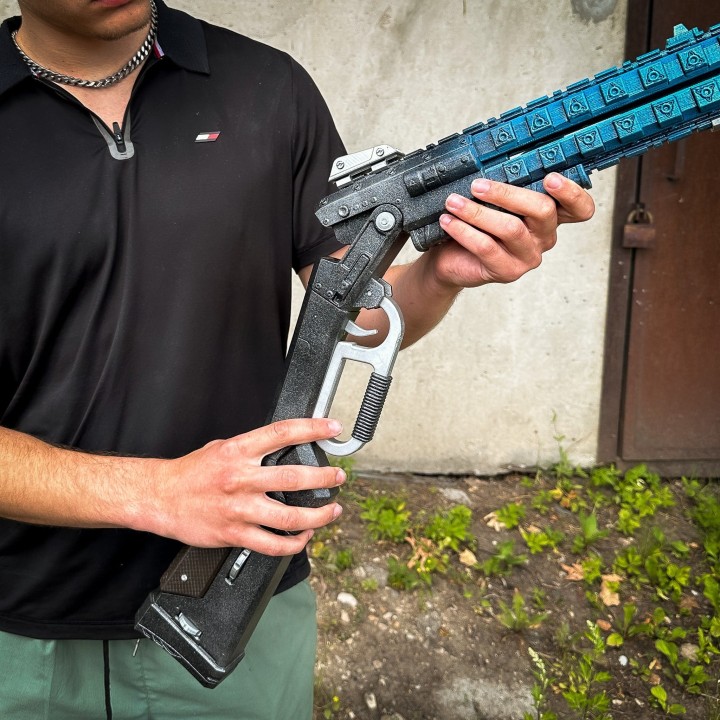 Peacekeeper Shotgun prop replica Apex Legends