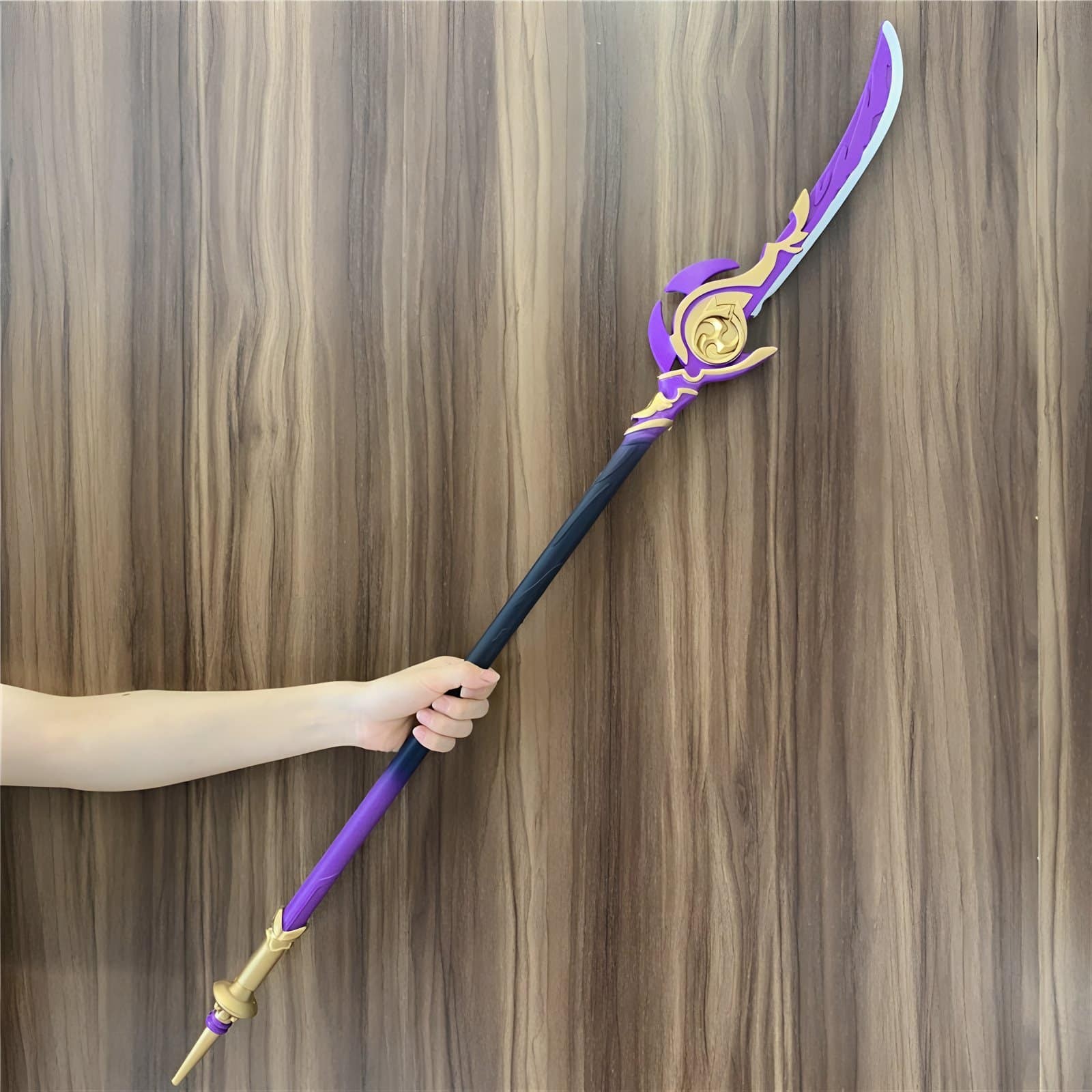 Stunning Engulfing Lightning replica inspired by Genshin Impact, handcrafted from safe PU rubber
