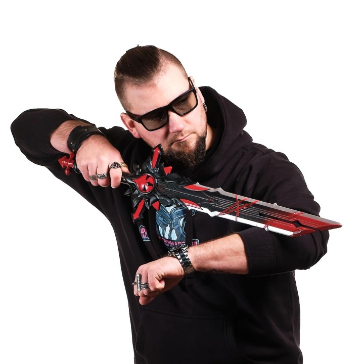 Wolfs Gravestone Sword Replica Prop From Genshin Impact By Blasters4Masters 2