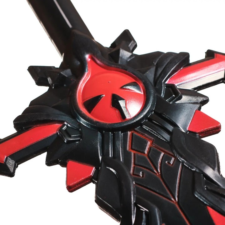 Wolfs Gravestone Sword Replica Prop From Genshin Impact By Blasters4Masters 9