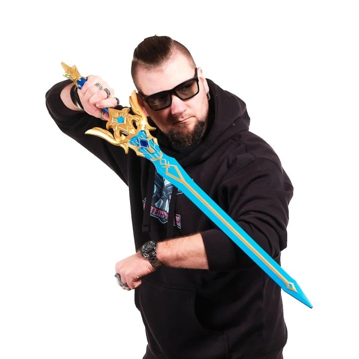 Freedom Sword Replica Prop From Genshin Impact By Blasters4Masters