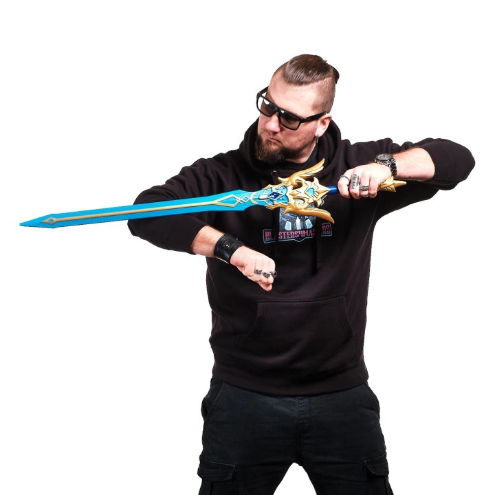 Freedom Sword Replica Prop From Genshin Impact By Blasters4Masters 1