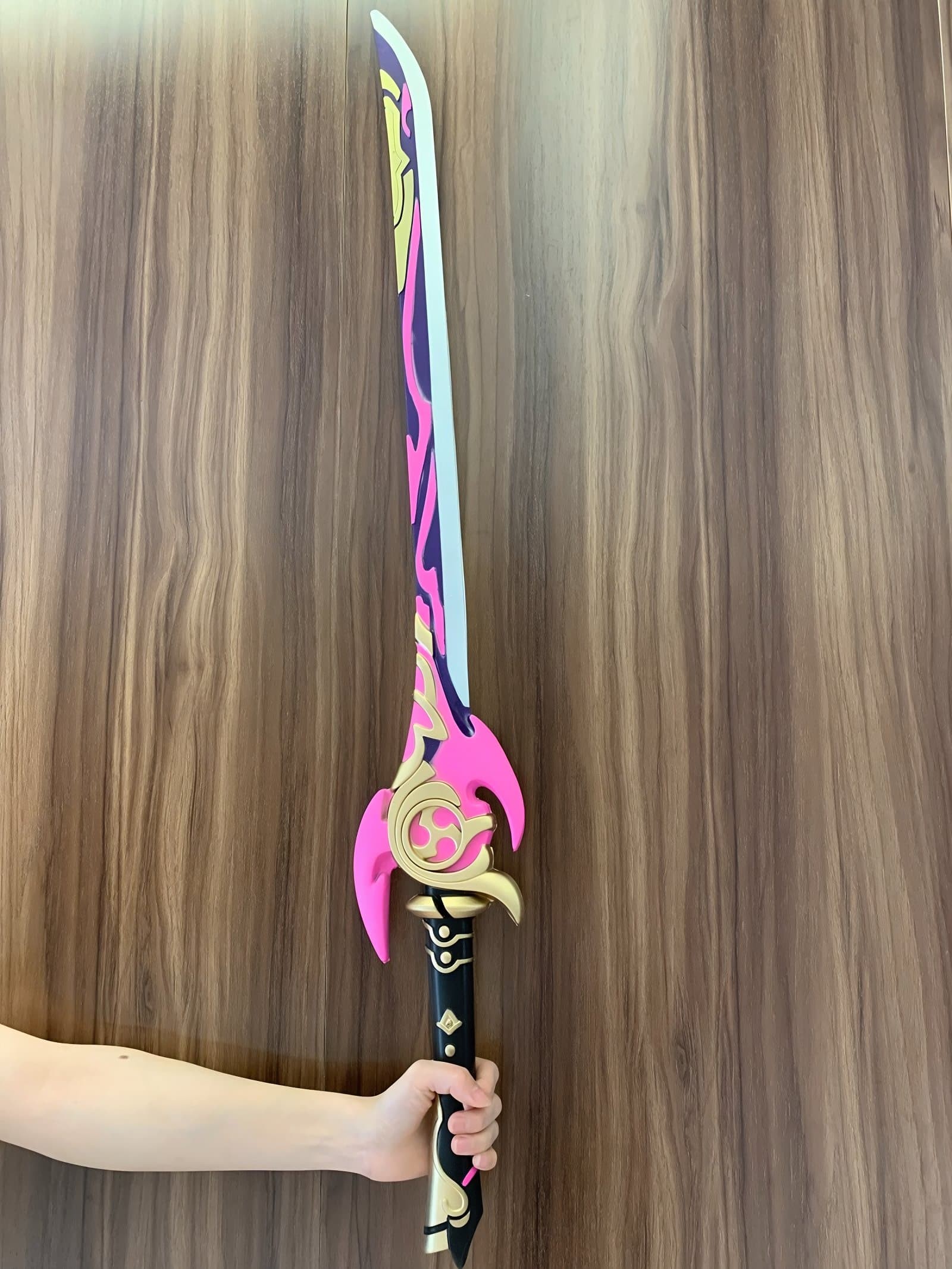 Mistsplitter Reforged Sword prop replica Genshin Impact cosplay 5