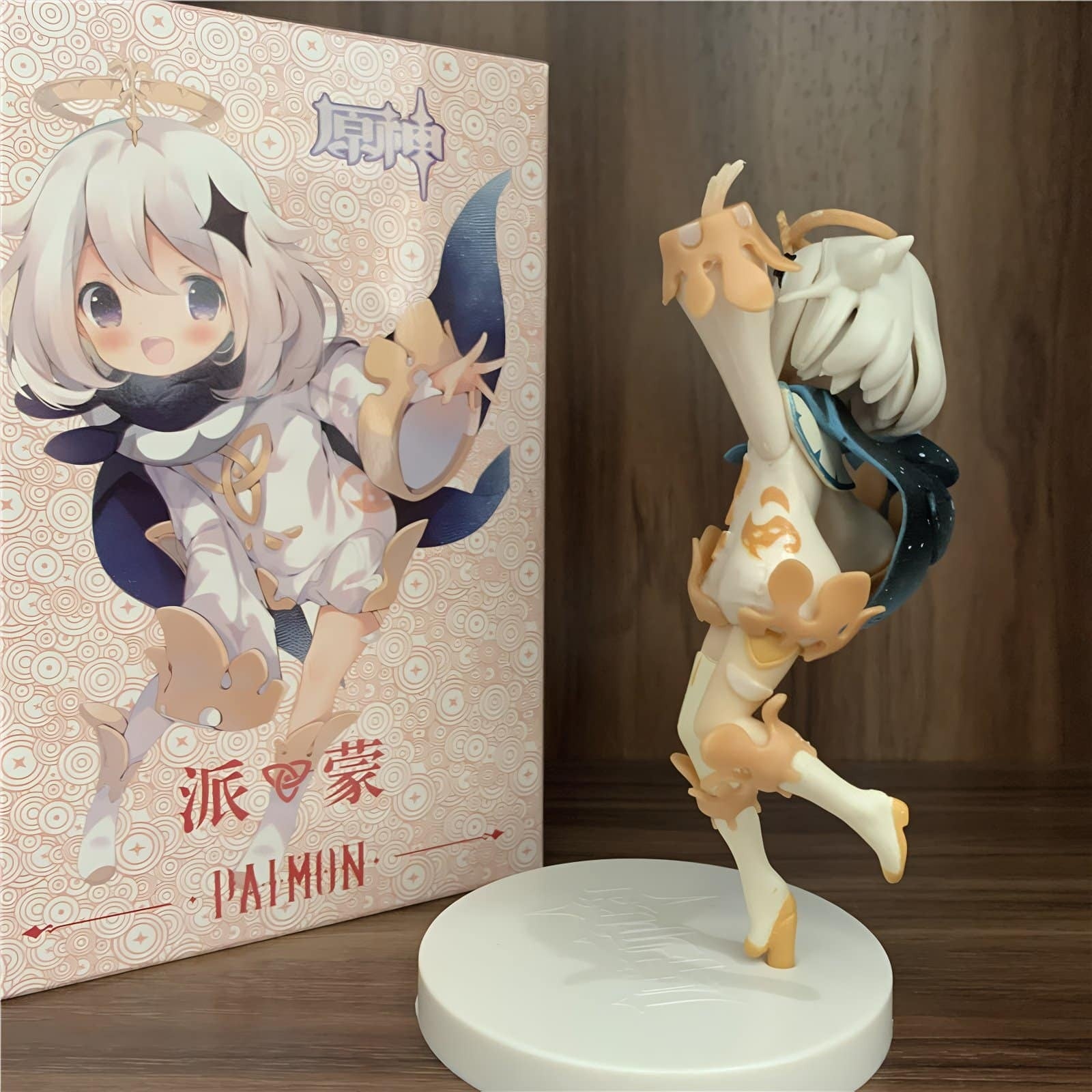 Paimon Figure Genshin Impact Jumping Pose 3D Printed Collectible
