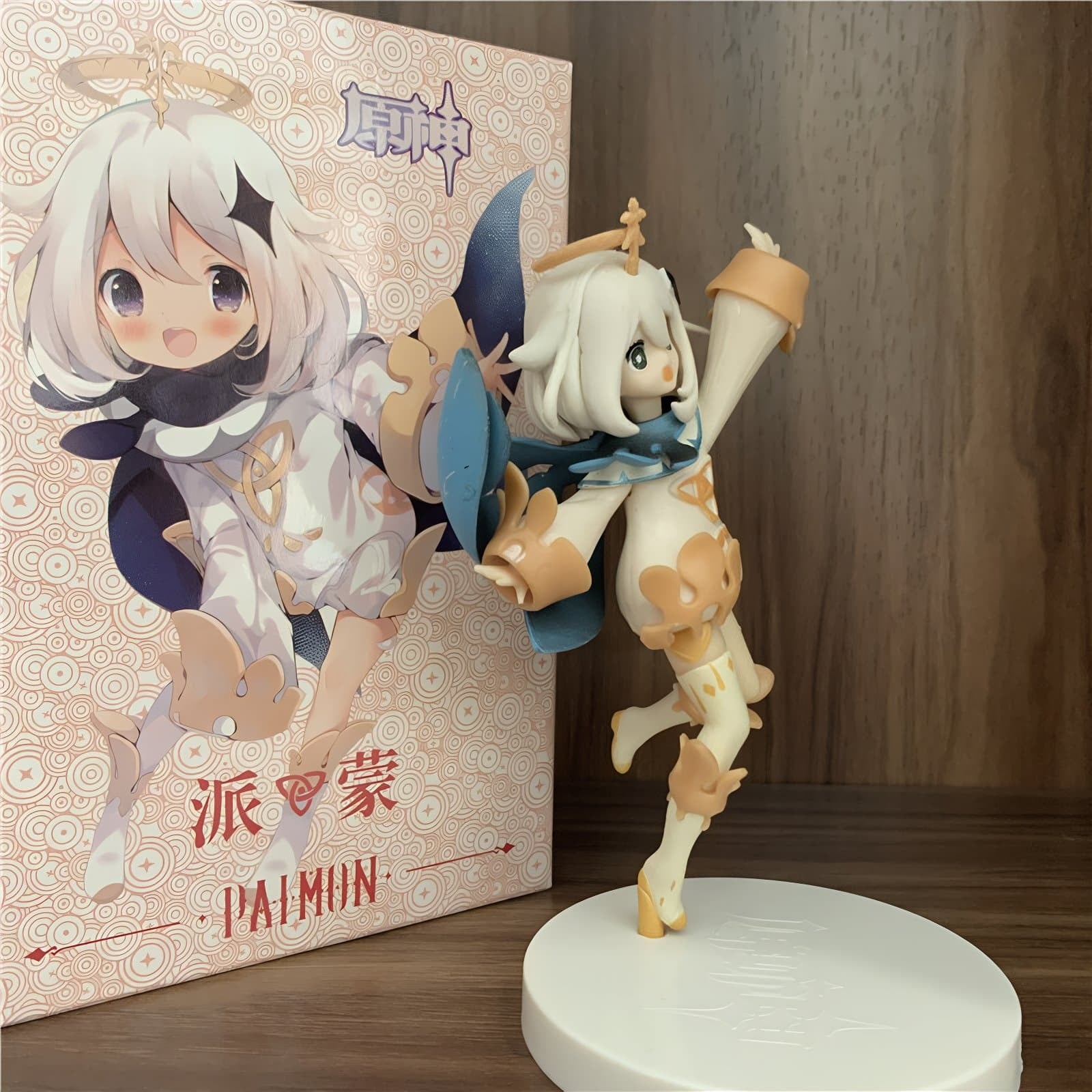 Paimon Figure Genshin Impact Jumping Pose 3D Printed Collectible
