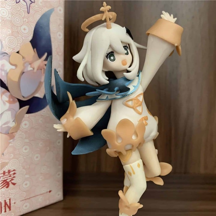 Paimon Figure Genshin Impact Jumping Pose 3D Printed Collectible