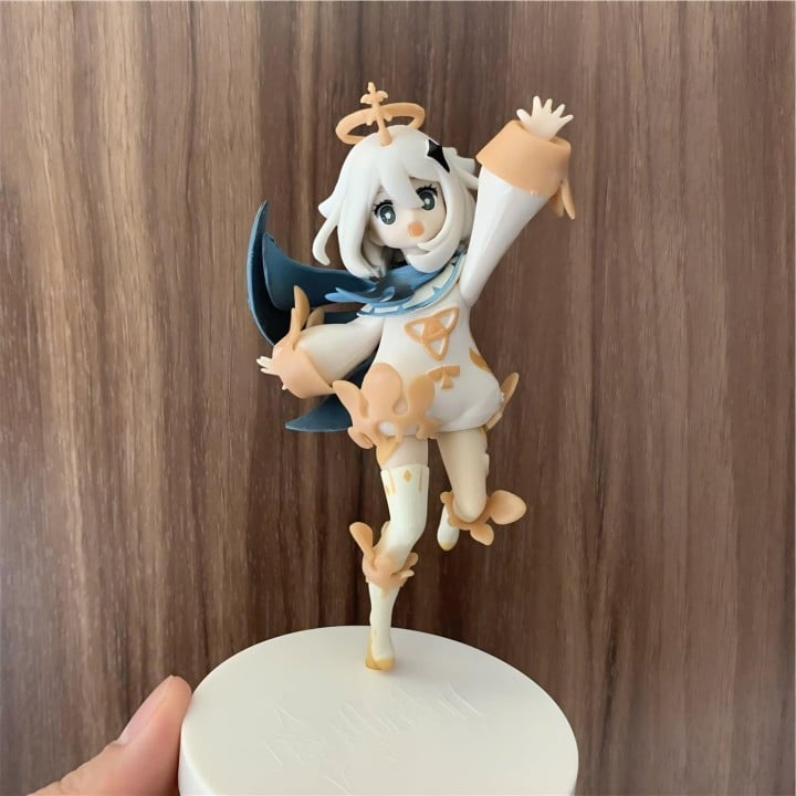 Paimon Figure Genshin Impact Jumping Pose 3D Printed Collectible