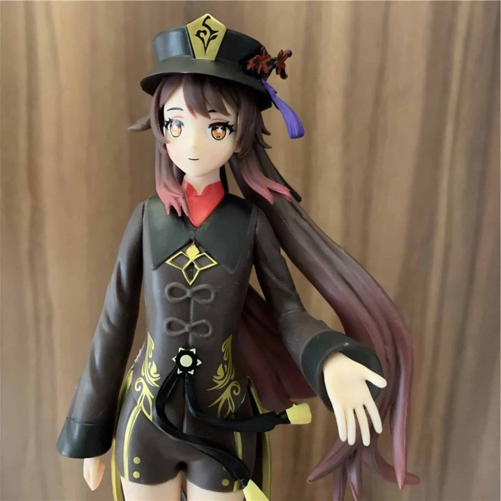 Hu Tao Figure - Genshin Impact inspired collectible with exceptional details and craftsmanship, perfect for fans and collectors.