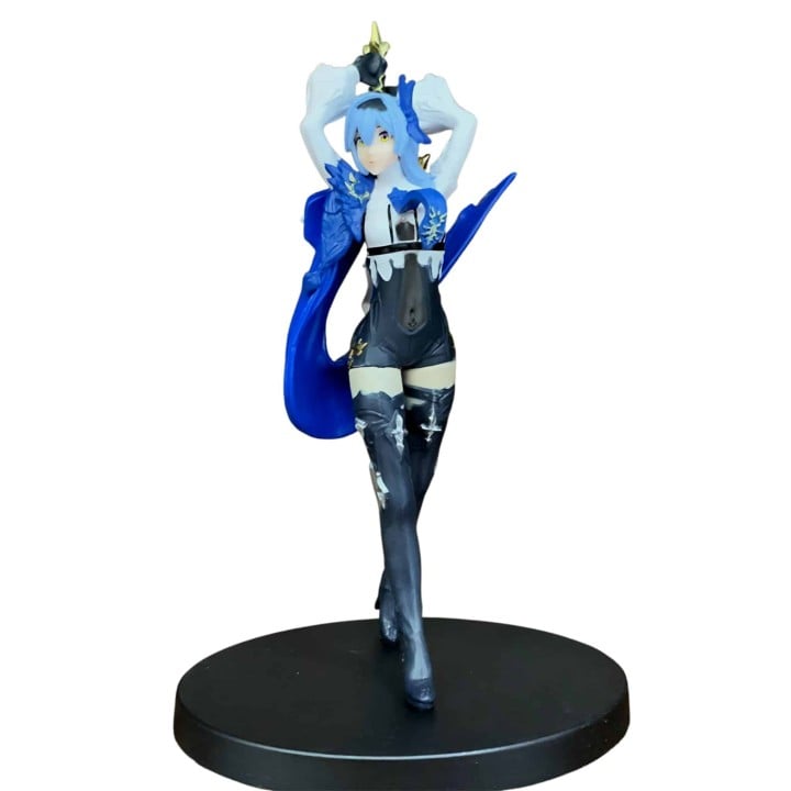 Handcrafted, 3D printed resin Eula figure from Genshin Impact, standing 16cm (6.3 inches) tall. A must-have for any fan's collec