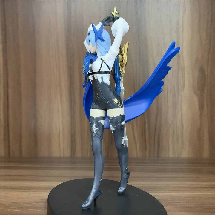 Handcrafted, 3D printed resin Eula figure from Genshin Impact, standing 16cm (6.3 inches) tall. A must-have for any fan's collec
