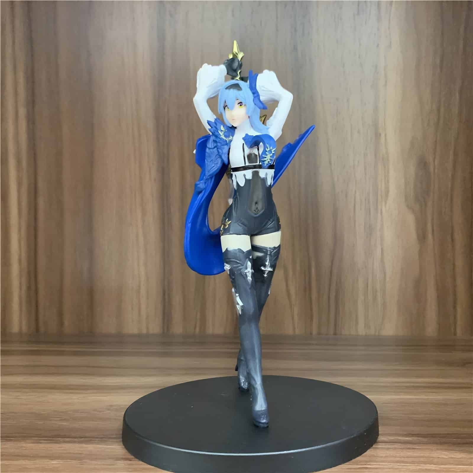 Handcrafted, 3D printed resin Eula figure from Genshin Impact, standing 16cm (6.3 inches) tall. A must-have for any fan's collec