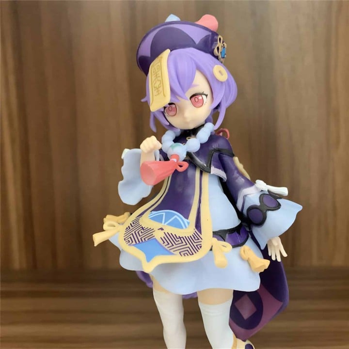 3D printed resin Qiqi figure from Genshin Impact, standing at 17cm (6.7 inches). A beautifully handcrafted addition to any Gensh