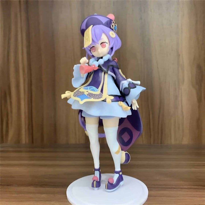 3D printed resin Qiqi figure from Genshin Impact, standing at 17cm (6.7 inches). A beautifully handcrafted addition to any Gensh