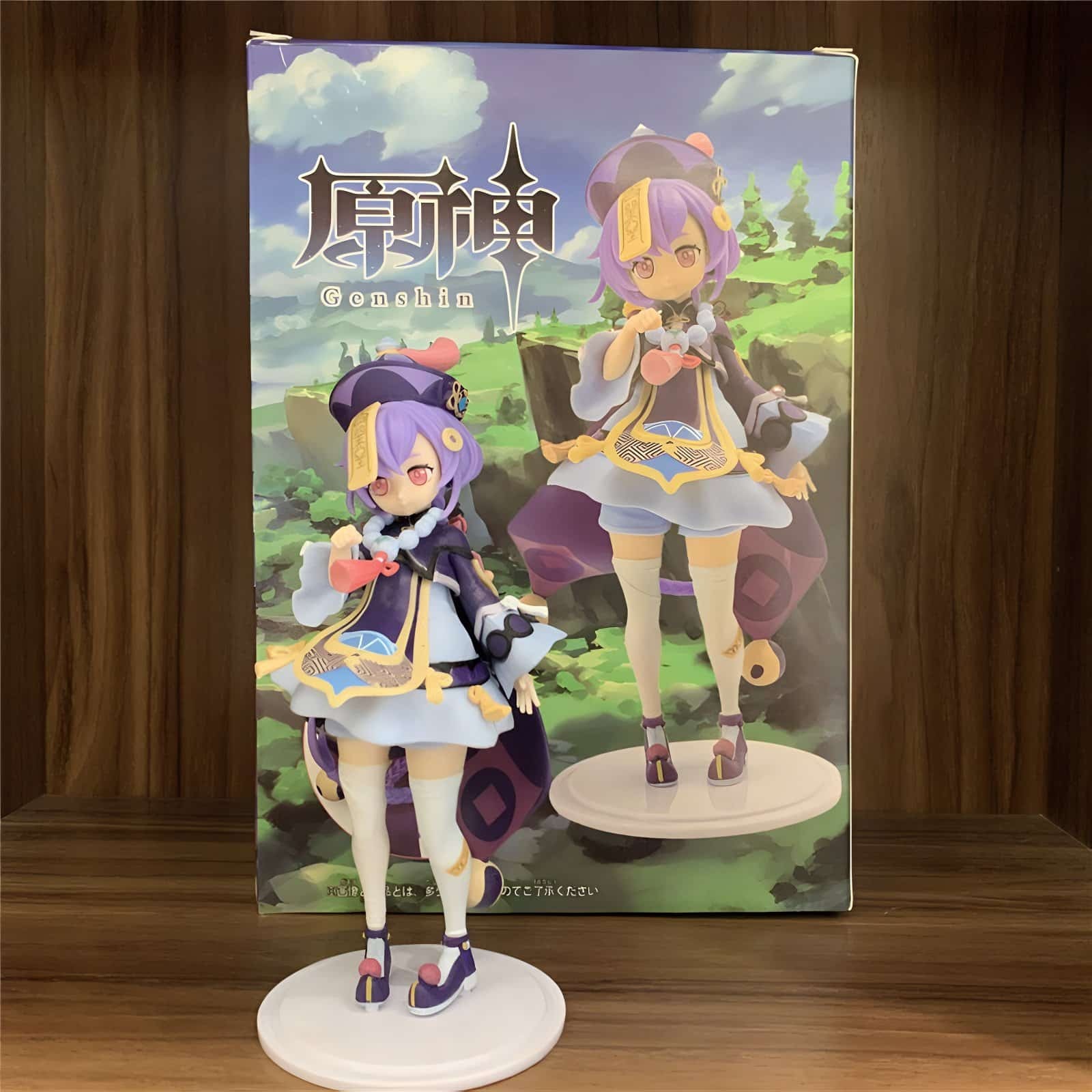 3D printed resin Qiqi figure from Genshin Impact, standing at 17cm (6.7 inches). A beautifully handcrafted addition to any Gensh