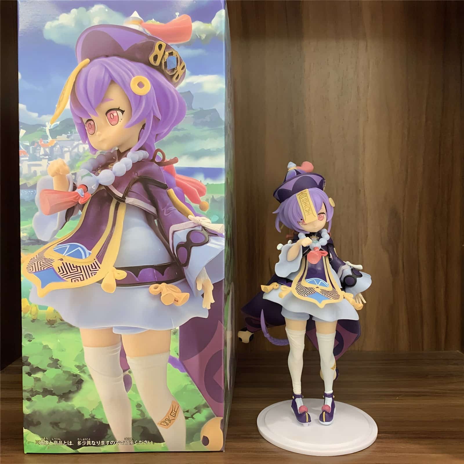 3D printed resin Qiqi figure from Genshin Impact, standing at 17cm (6.7 inches). A beautifully handcrafted addition to any Gensh