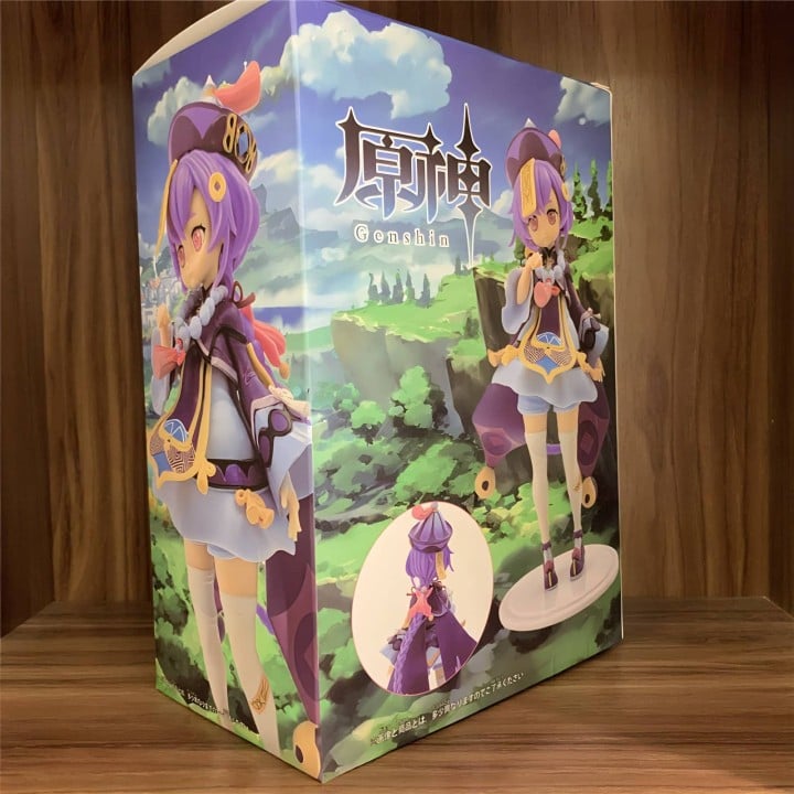 3D printed resin Qiqi figure from Genshin Impact, standing at 17cm (6.7 inches). A beautifully handcrafted addition to any Gensh