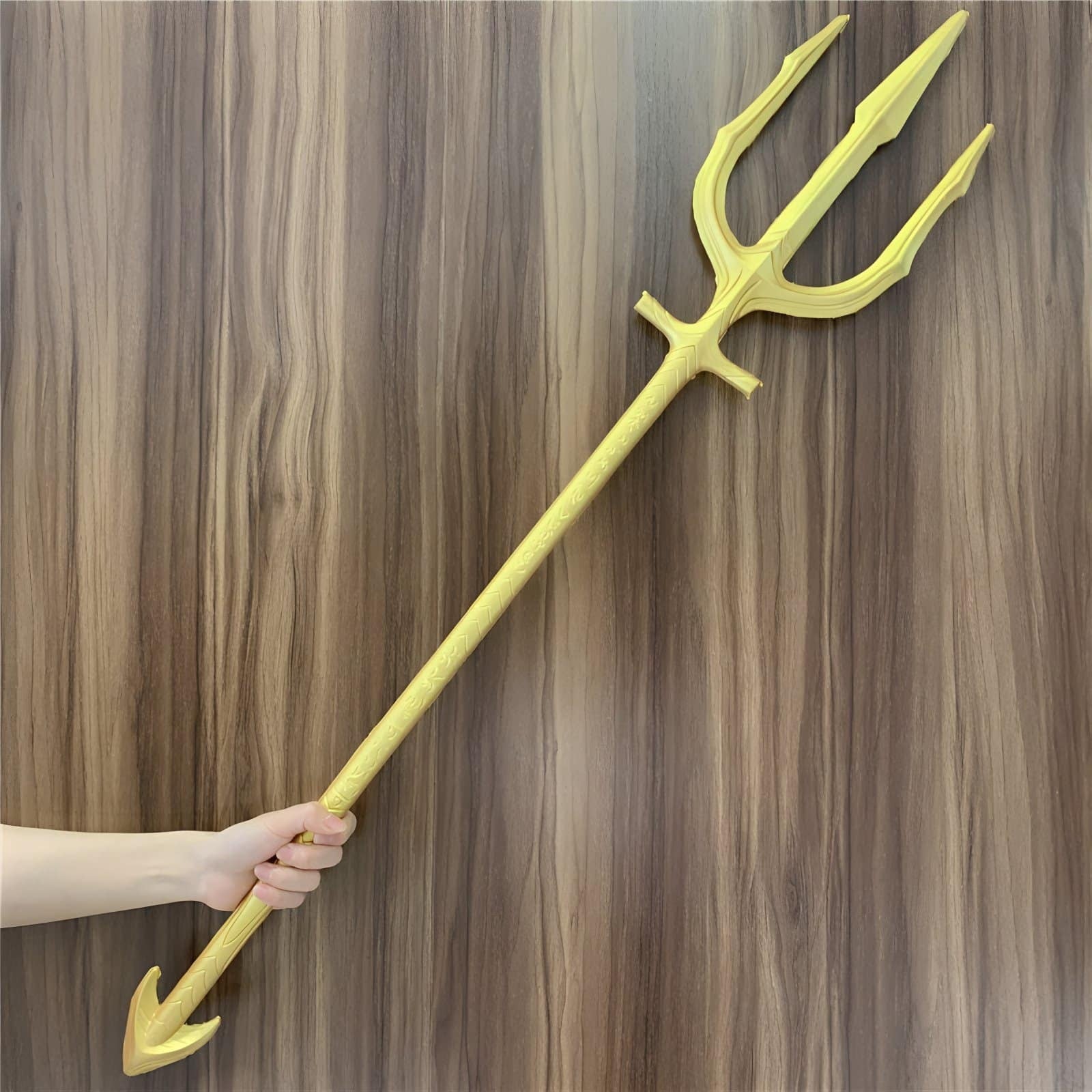 Handcrafted Sea God Trident Prop Inspired by Soul Land Douluo Dalu - Available with or without Gem