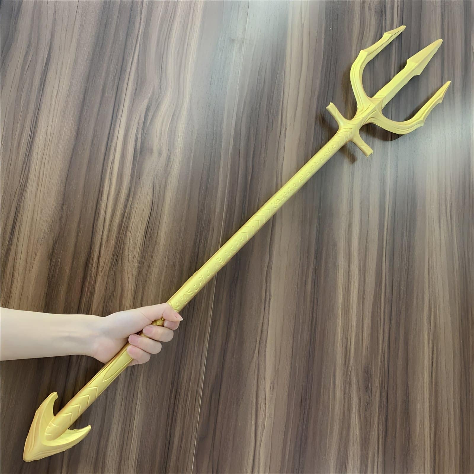 Handcrafted Sea God Trident Prop Inspired by Soul Land Douluo Dalu - Available with or without Gem