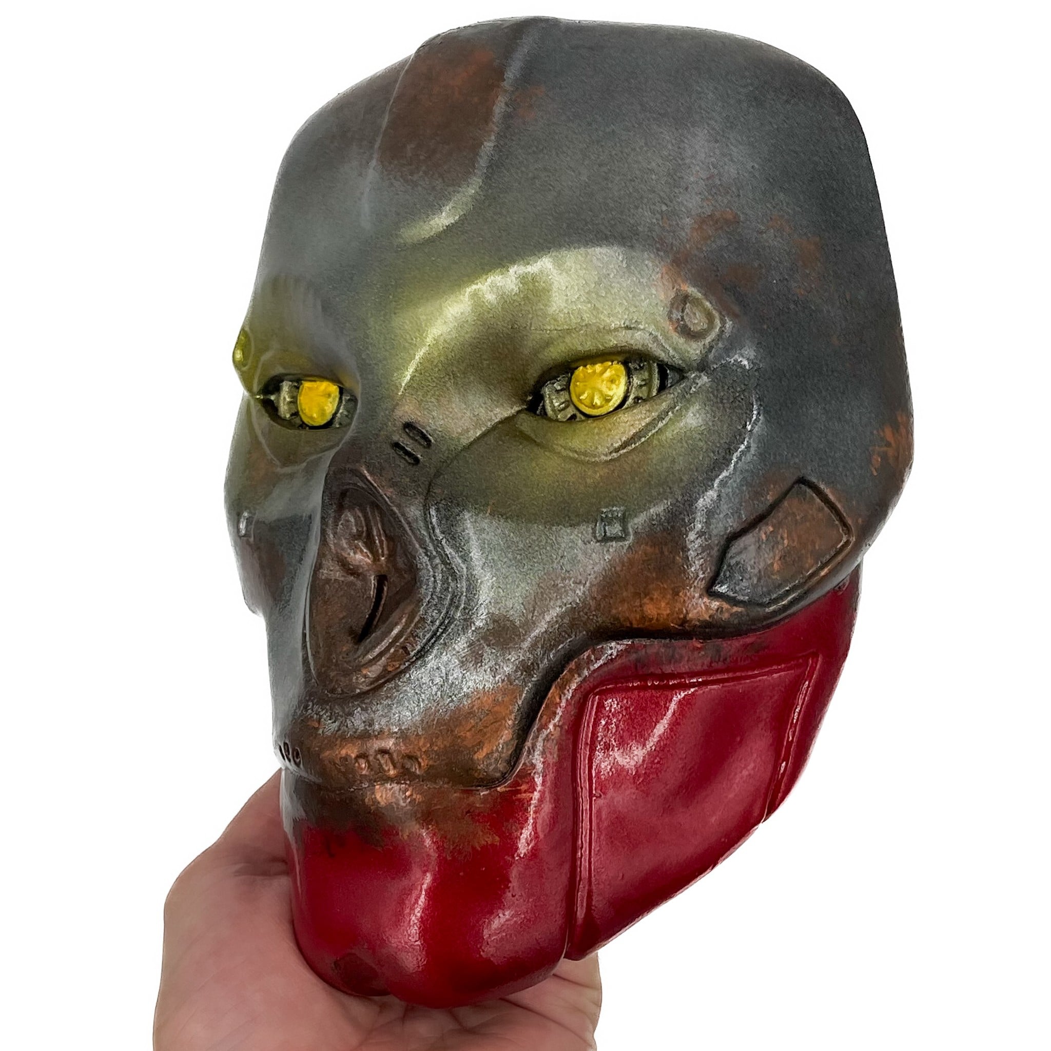 revenant mask prop replica from apex legends by Blasters4Masters