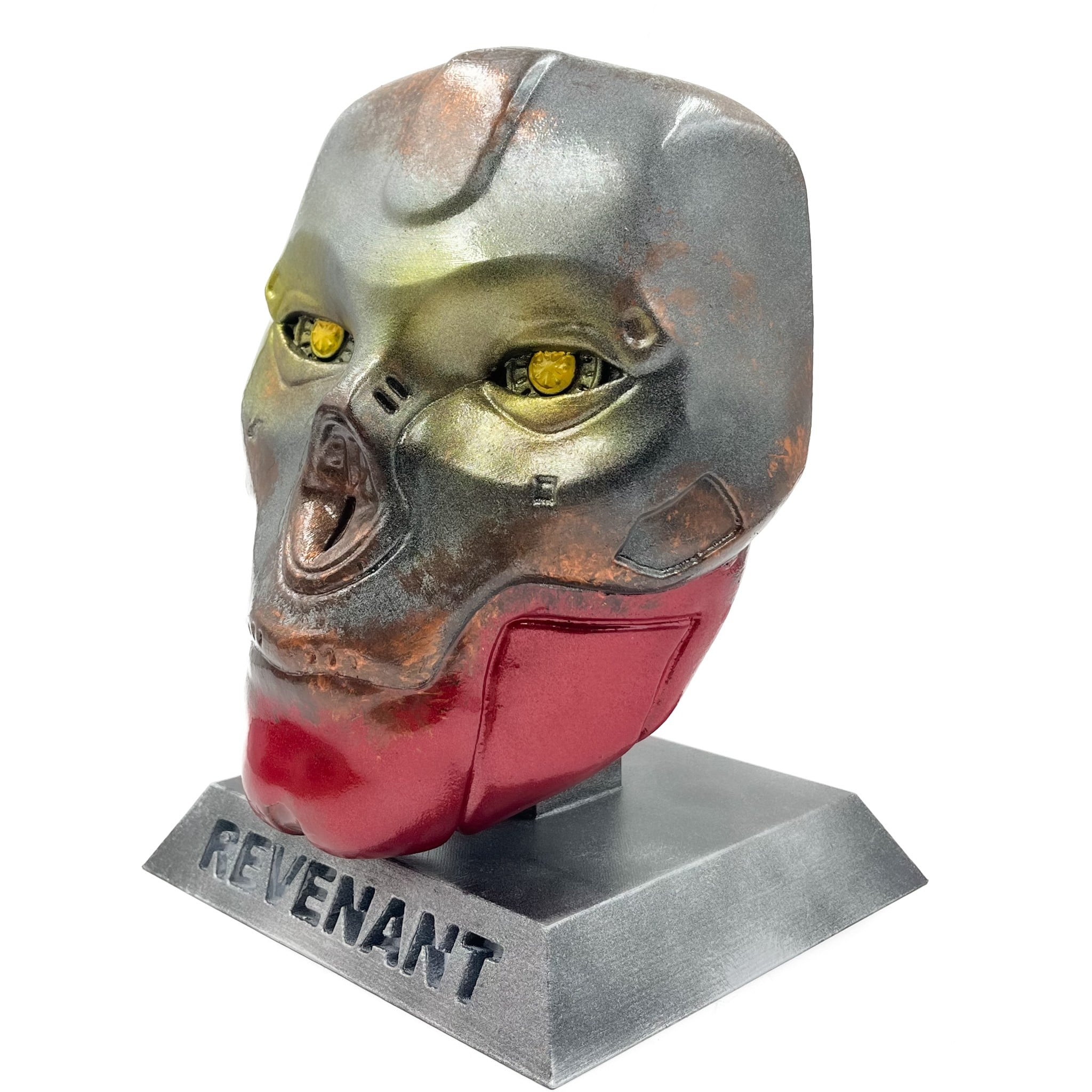 revenant mask prop replica from apex legends by Blasters4Masters