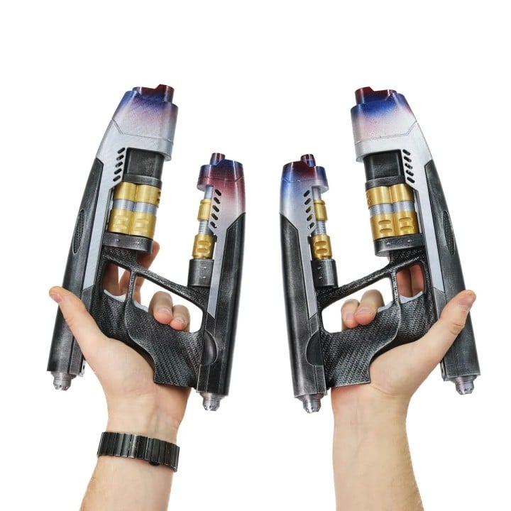 Star Lord Blaster Quad Blasters Prop Replica From Marvel Guardians Of Galaxy By Blasters4Masters 10