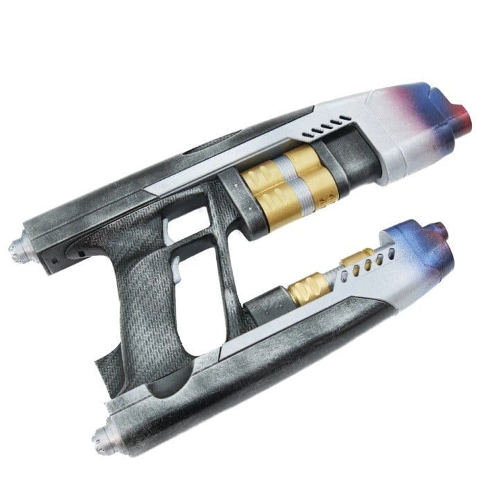 Star Lord Blaster Quad Blasters Prop Replica From Marvel Guardians Of Galaxy By Blasters4Masters 5
