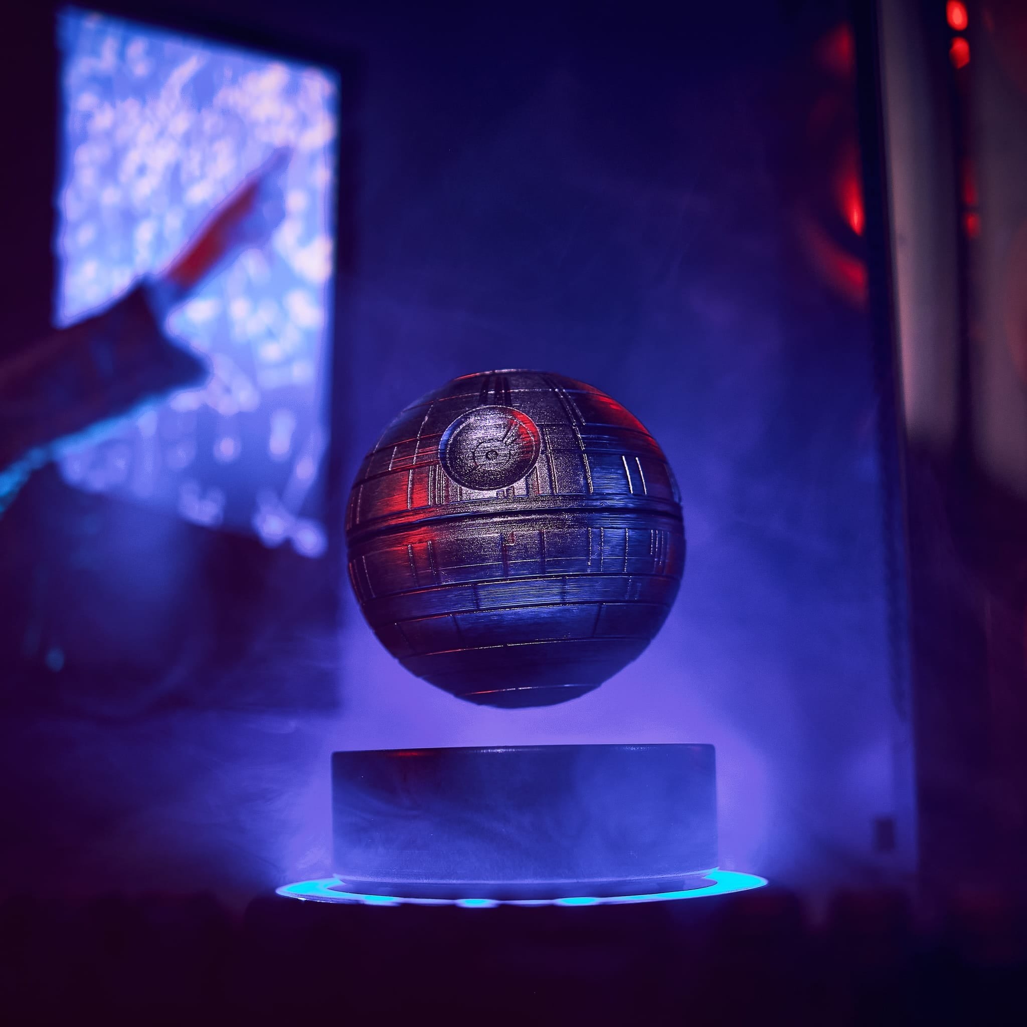 Floating Death Star Star Wars Decor Levitating