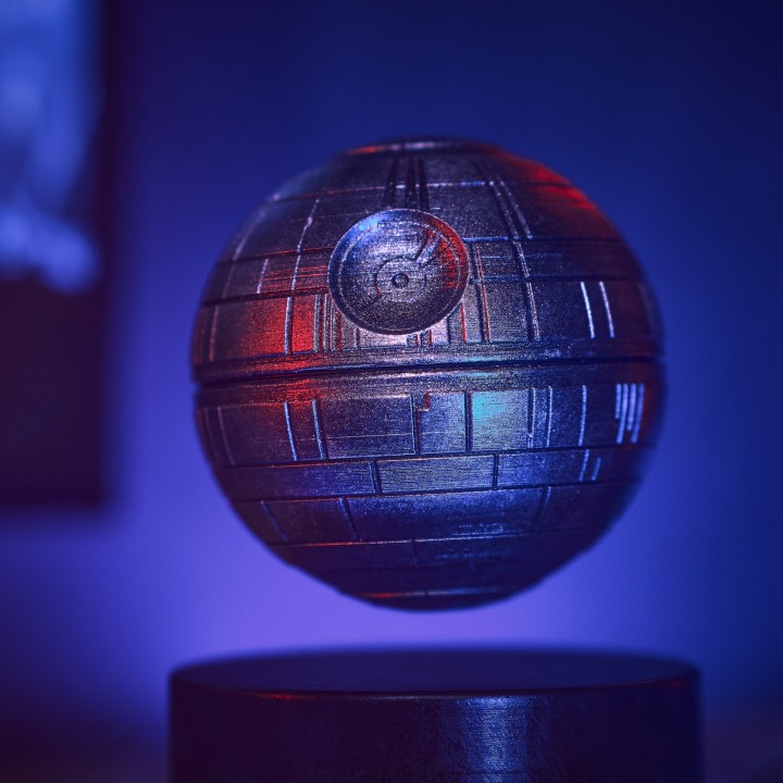 Floating Death Star Star Wars Decor Levitating