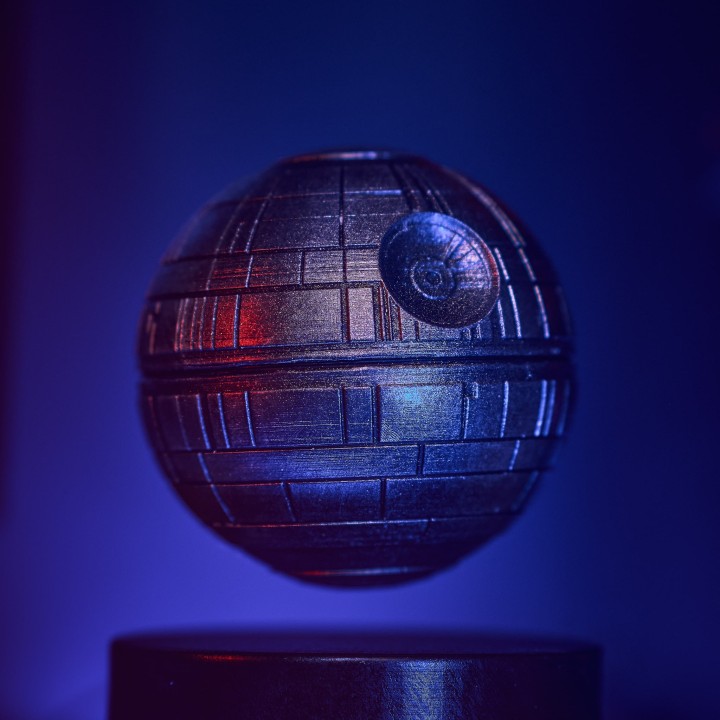 Floating Death Star Star Wars Decor Levitating