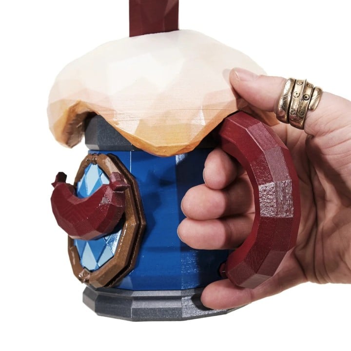 Burst Wurst Beer Mug Replica Prop From Deep Rock Galactic By Blasters4Masters 3